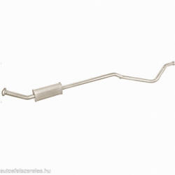 Polmostrow Polmo 19-203 középső kipufogó dob - CITROEN C4 I, PEUGEOT 307 (K19-203ALU-POL)