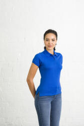 Just Polos Női galléros póló Just Polos JP002F Women'S Stretch polo -L, Royal