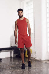 Just Cool Férfi Just Cool JC008 Men'S Cool Contrast vest -S, Sun Yellow/Fire Red