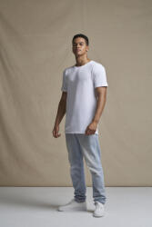 Just Ts Férfi póló Just Ts JT008 Westcoast Longline póló -2XL, Solid White