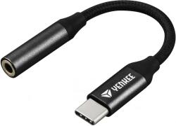YENKEE USB 2.0 Type C Jack Átalakító Fekete 6cm YTC 102 (YTC 102)