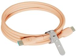 Motorola Кабел Motorola SJCS0CCPF20-EU, от USB C(м) към USB C(м), 2m, 100W, оранжев (SJCS0CCPF20-EU)
