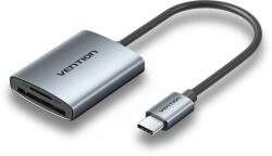 Vention 2in1 SD 4.0 Card Reader (SD + TF) (CLOHB)
