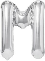  Fólia lufi S DEPOT®, ezüst, M betű alakú, 40 cm