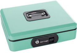 Rottner Pro Box Two türkiz kulcsos pénztároló kazetta