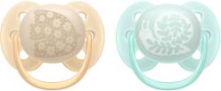 Philips Zalăgălki Philips Avent - Ultra moi, 0-6 luni, 2 bucăți, pasăre/melc (SCF091/41)