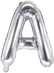  Fólia lufi S DEPOT®, ezüst, A betű alakú, 40 cm