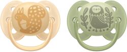 Philips Suzete Philips Avent - Ultra moi, 6-18 luni, 2 bucăți, pasăre/arici (SCF091/46)