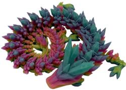 3D Morph Lab 3D Print 3D Morph Lab - Dragon, cristal, gradient, curcubeu, luminescent (3DML1000375)
