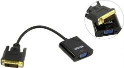 VCOM Преходник VCOM DVI-D 24+1 - VGA-F CG491 / 0.15 m / Позлатен / 1080p