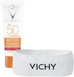 Vichy Crema de protecție solară Vichy Capital Soleil Anti-age, SPF50, 50 ml