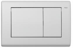 Tece Vezérlőgomb Tece Planus rozsdamentes acélból fehér színben matt felülettel 9.240. 322 (9.240.322)