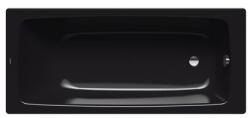 KALDEWEI Téglalap alakú kád Kaldewei Cayono 170x75 cm zománcozott acél bal és jobb is black 275030003701 (275030003701)