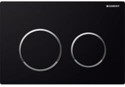 Geberit Vezérlőgomb Geberit Omega20 műanyag fekete fényes 115.085. KM. 1 (115.085.KM.1)