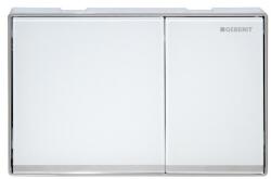 Geberit Vezérlőgomb Geberit Omega60 üveg fehér 115.081. SI. 1 (115.081.SI.1)