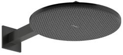 Hansgrohe Fejzuhany Hansgrohe Raindance Alive S a falra zuhanykarral együtt csiszolt fekete króm 24541340 (24541340)
