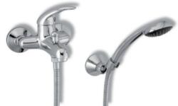 FERRO Kád csaptelep Novaservis Metalia 55 zuhanyszettel együtt 100 mm Króm 55024L. 0 (55024L,0)