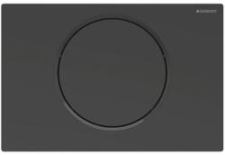Geberit Vezérlőgomb Geberit Sigma10 acél fekete matt 115.758. 16.5 (115.758.16.5)