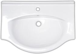 Naturel Mosdó bútorba Naturel Pro 81x50 cm fehér színben fényes felülettel középső nyílással HA5680 (HA5680)