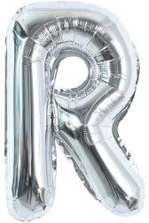 Fém fólia lufi S DEPOT®, R betű, ezüst, 40 cm