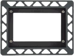 Tece Beépítési keret Tece Loop fekete 22 cm 9.240. 647 (9.240.647)