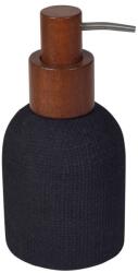 SAPHO CRAFT álló szappanadagoló, fekete/akác 8570 (8570)