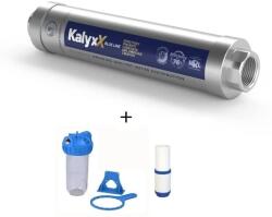 KalyxX Vízlágyító Wasserenthärter KalyxX IPS BlueLine 3/4" + Haushaltsfilter inklusive Kartusche IPSKXBG34HF341010M