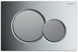 Geberit Vezérlőgomb Geberit Sigma01 műanyagból króm kivitelben fényes felülettel 115.770. KA. 5 (115.770.KA.5)