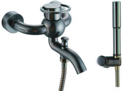 WF Kád csaptelep WF Industrial zuhanyszettel együtt 150 mm olaj dörzsölt bronz SIKOBWFS223 (G1926)