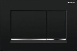 Geberit Vezérlőgomb Geberit Sigma30 műanyag fekete fényes 115.883. KM. 1 (115.883.KM.1)