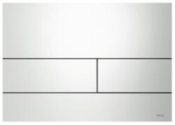 Tece Vezérlőgomb Tece Square II króm kivitelben fehér színben 9.240. 832 (9.240.832)