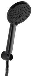 SAT Zuhanyfej tömlővel SAT fekete matt SATBSVS31C (P91200+M40271+H25017)