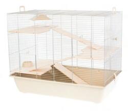  INTER-ZOO Pet Products Cușcă pentru rozătoare Charlie III culori + lemn 70 x 40 x 57, 5 cm BEJ