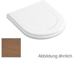 Villeroy & Boch Wc ülőke Villeroy & Boch Hommage fából diófa kivitelben 9926K100 (9926K100)