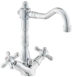 PAFFONI Mosdó csaptelep Paffoni Ricordi leeresztőszeleppel króm IR085 (IRV085CR)