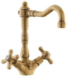 PAFFONI Mosdó csaptelep Paffoni Ricordi leeresztőszeleppel Bronz IR085BR (IRV085BR)