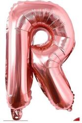  Fém fólia lufi S DEPOT®, R betű, rózsa arany, 40 cm
