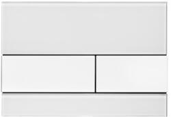 Tece Vezérlőgomb Tece Square üveg fehér színben 9.240. 800 (9.240.800)