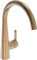 Hansa Mosogató csaptelep Hansa Designo forgó karral csiszolt bronz 5101228381 (5101228381)