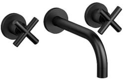 Dornbracht Mosdó csaptelep Dornbracht Tara vakolat alatti rész nélkül fekete 36707892-33 (36707892-33)