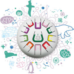 Tambú Jéghegy álom - gyerekhangszer, zenedob, handpan (JCTMB08W)