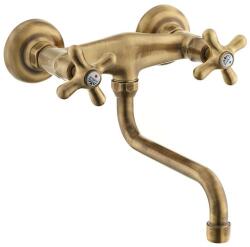 PAFFONI Mosdó csaptelep Paffoni Ricordi forgó karral 150 mm Bronz IR161BR (IRV161BR)