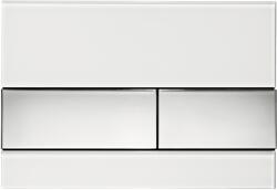 Tece Vezérlőgomb Tece Square üveg fehér színben fényes felülettel 9.240. 802 (9.240.802)