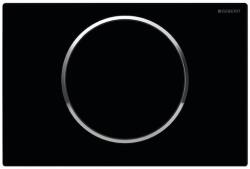 Geberit Vezérlőgomb Geberit Sigma10 műanyag fekete 115.758. KM. 5 (115.758.KM.5)