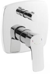 Optima zuhany és fürdő csaptelep Optima Cube Way vakolat alatti résszel együtt króm CU215 (CU215)