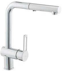 PAFFONI Mosogató csaptelep Paffoni Ringo kihúzható zuhannyal, 2 áram króm RIN285 (RIN285CR)