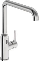 Hansa Mosogató csaptelep Hansa Vantis Style érzékelővel köszörült acél 5421220980 (5421220980)