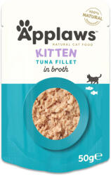 Applaws Applaws Natural Kitten tonhalfilé hallében gazdaságos csomag 24 x 50 g, nedves macskatáp