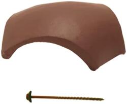 Terrán Danubia 3-as elosztó kúpcserép ColorSystem barna (csavarral) (543402)