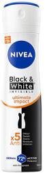 Nivea Black & White Invisible Ultimate Impact spray női dezodor, 150 ml